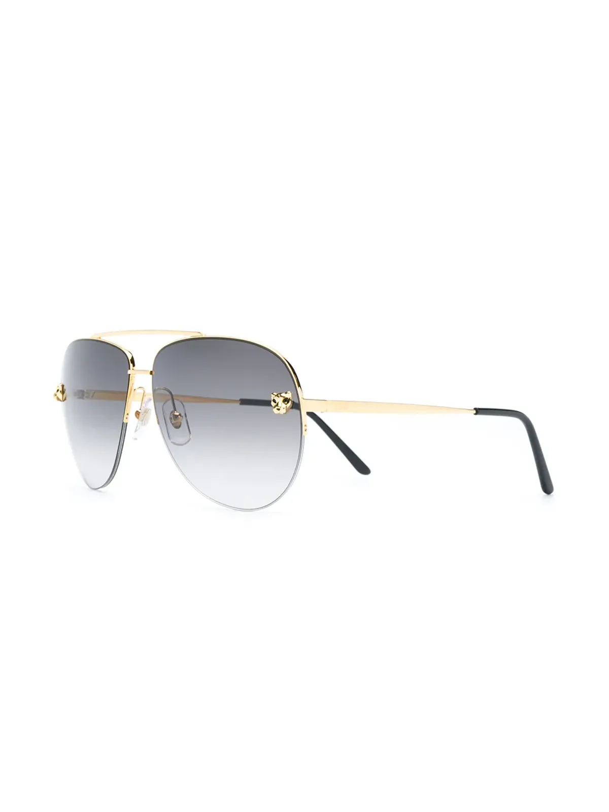 Cartier Eyewear パイロットフレーム サングラス - 画像2
