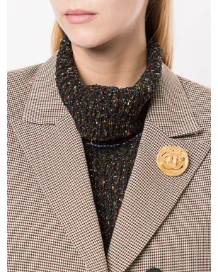 CHANEL Pre-Owned 1996 CCロゴブローチ - サムネイル2