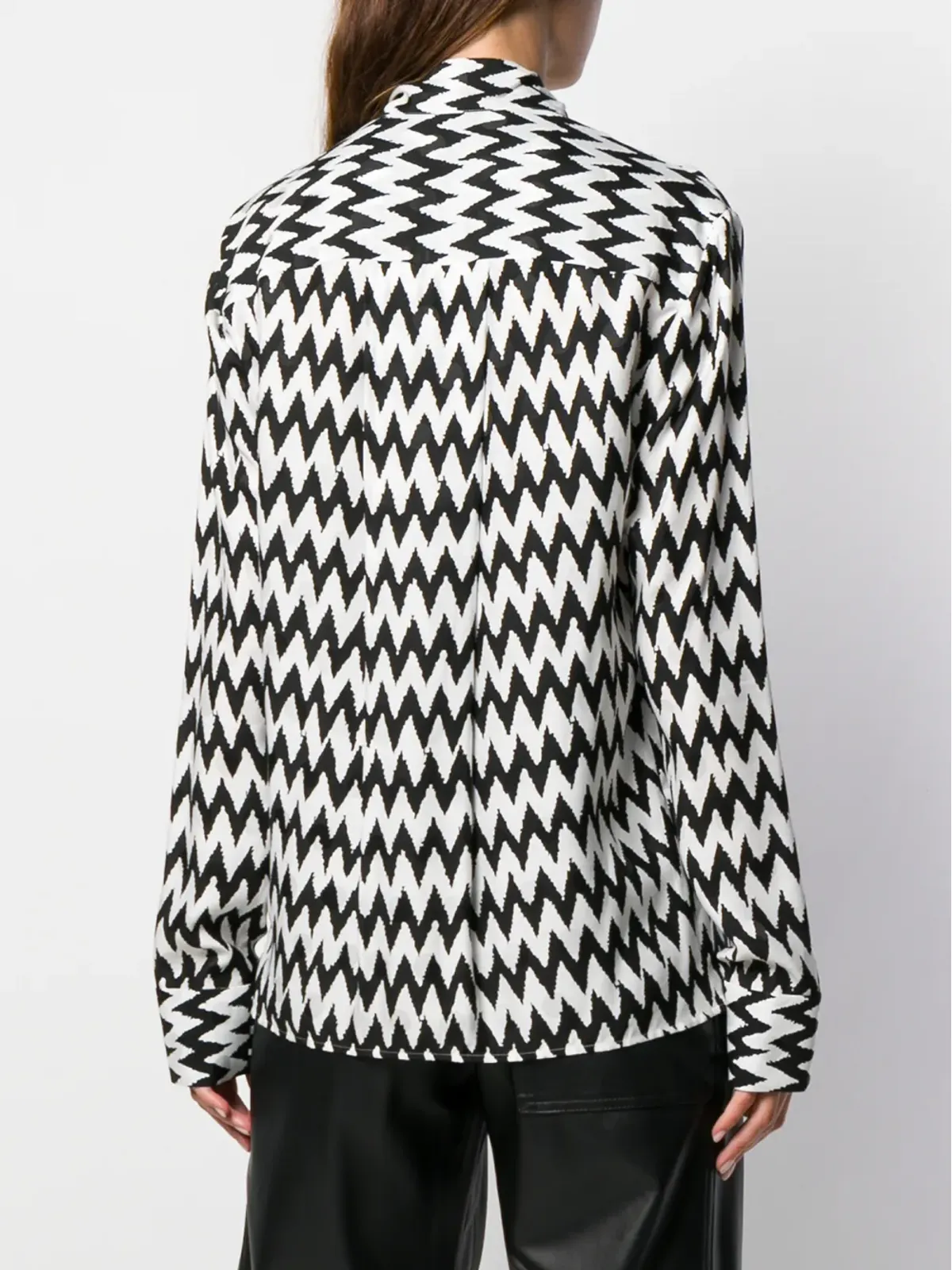 Haider Ackermann プリントパウボウ ブラウス - 画像4