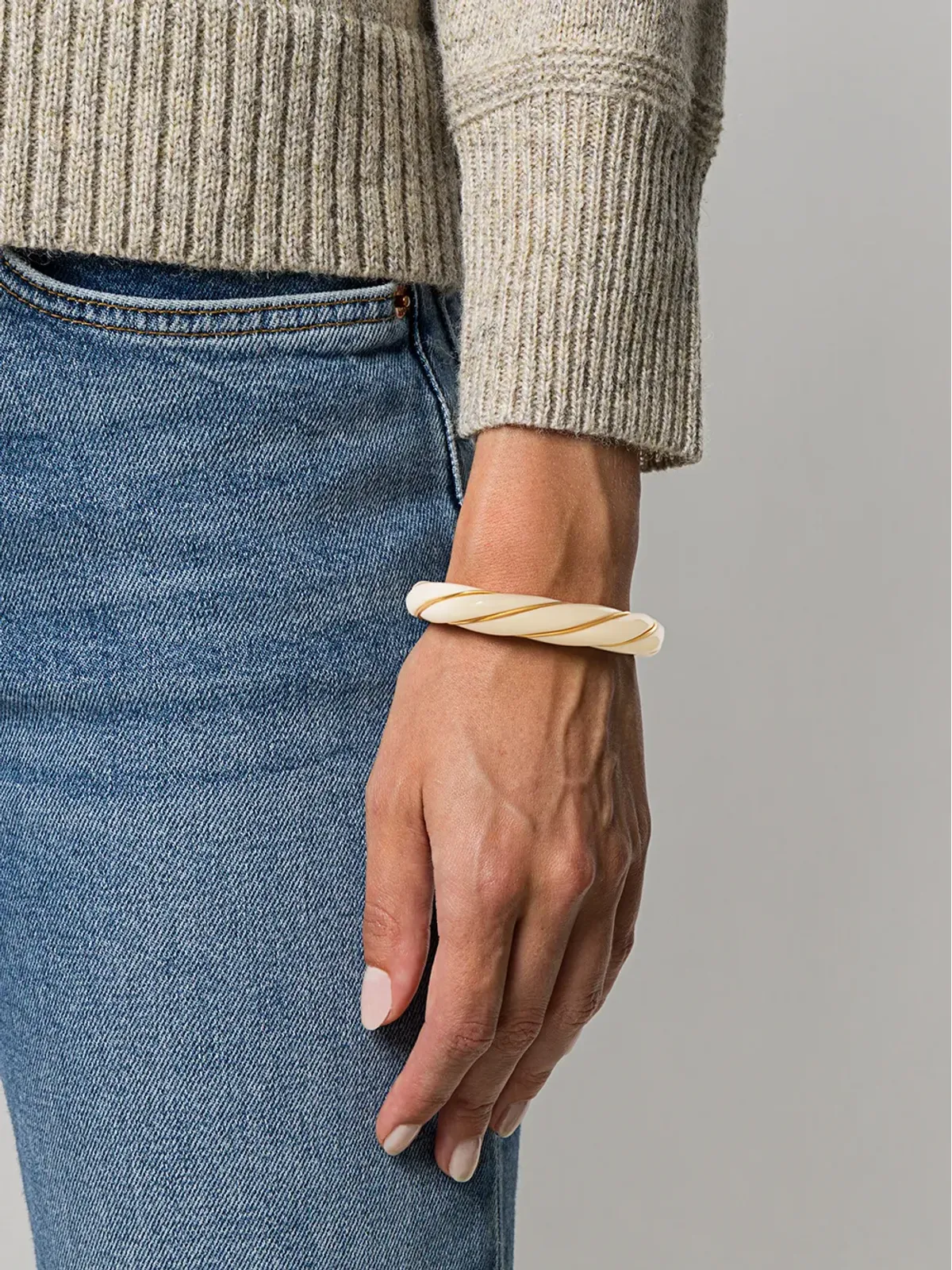 Aurelie Bidermann Diana ツイスト バングル - 画像2