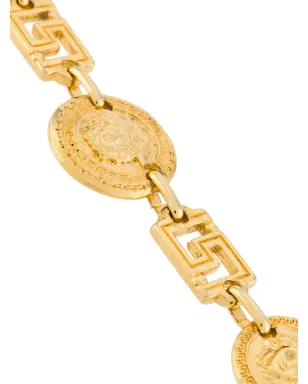 Versace Pre-Owned 1990s ロゴチャーム ネックレス - ゴールド - サムネイル3