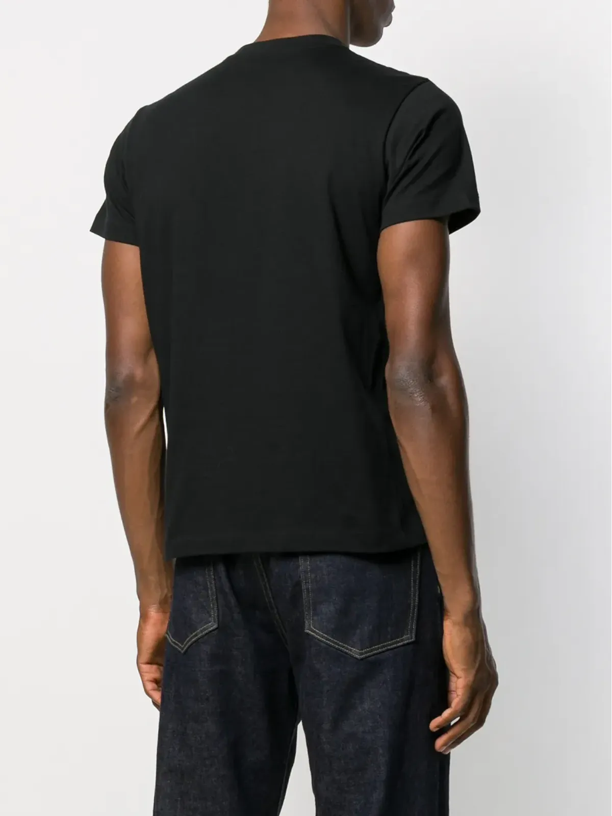 Walter Van Beirendonck Pre-Owned Stop Terrorising Our World パッチTシャツ - ブラック - 画像4