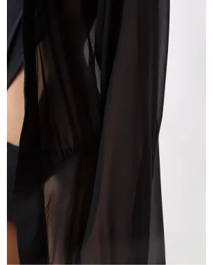 Amir Slama silk kaftan - サムネイル5