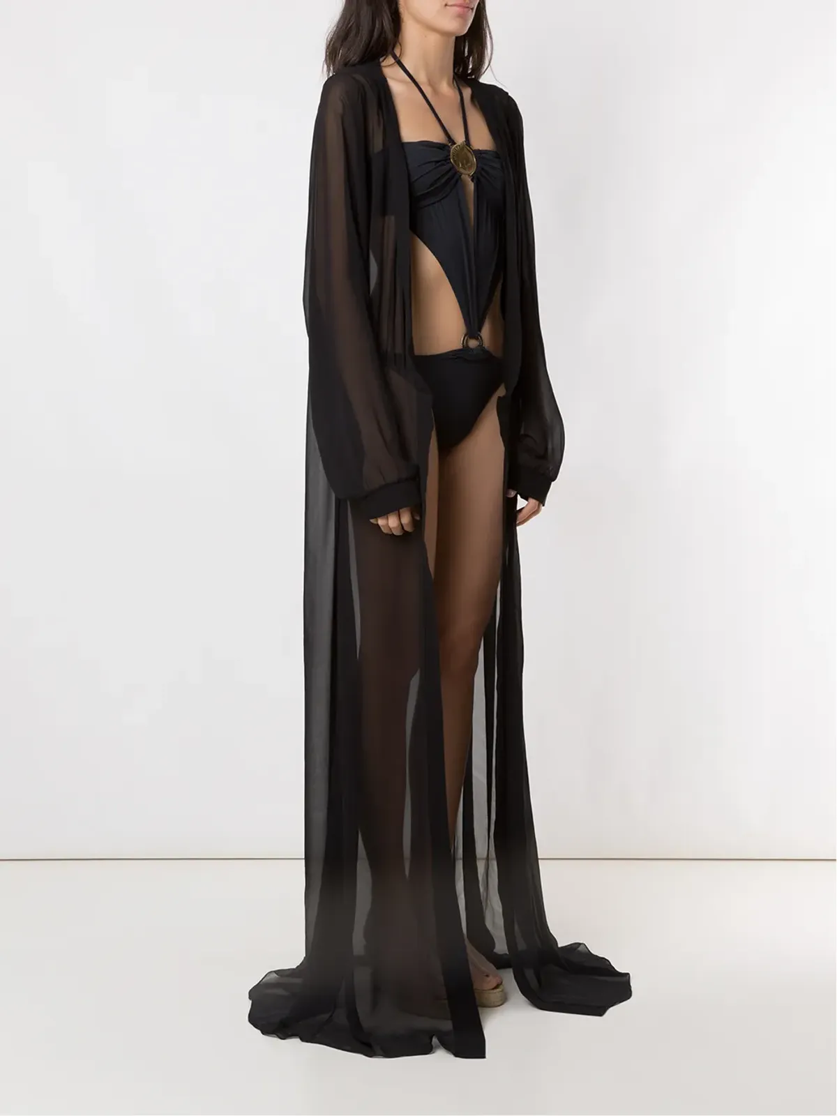 Amir Slama silk kaftan - 画像3