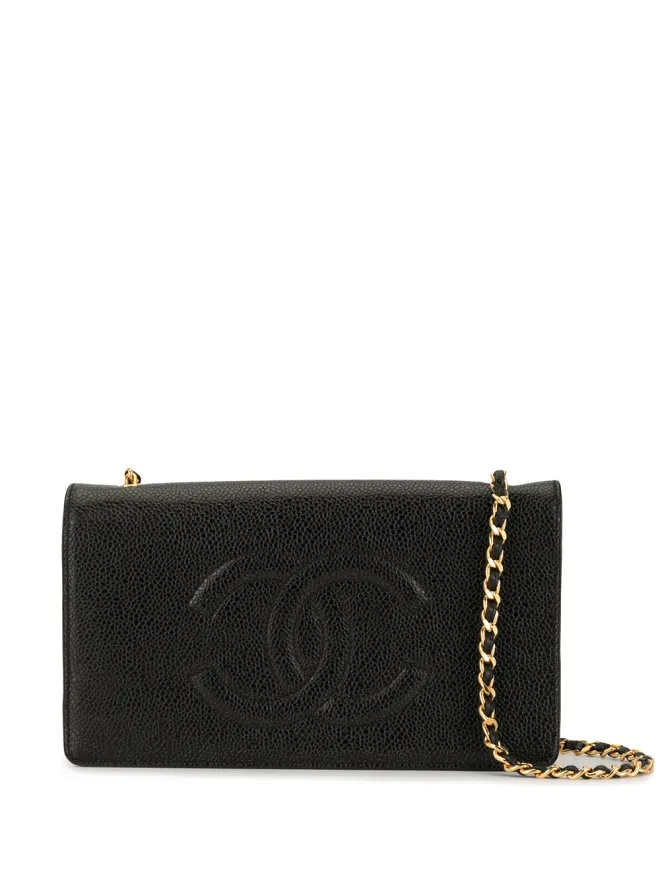 CHANEL Pre-Owned CHANEL CC刺繍WOC ブラックの商品画像