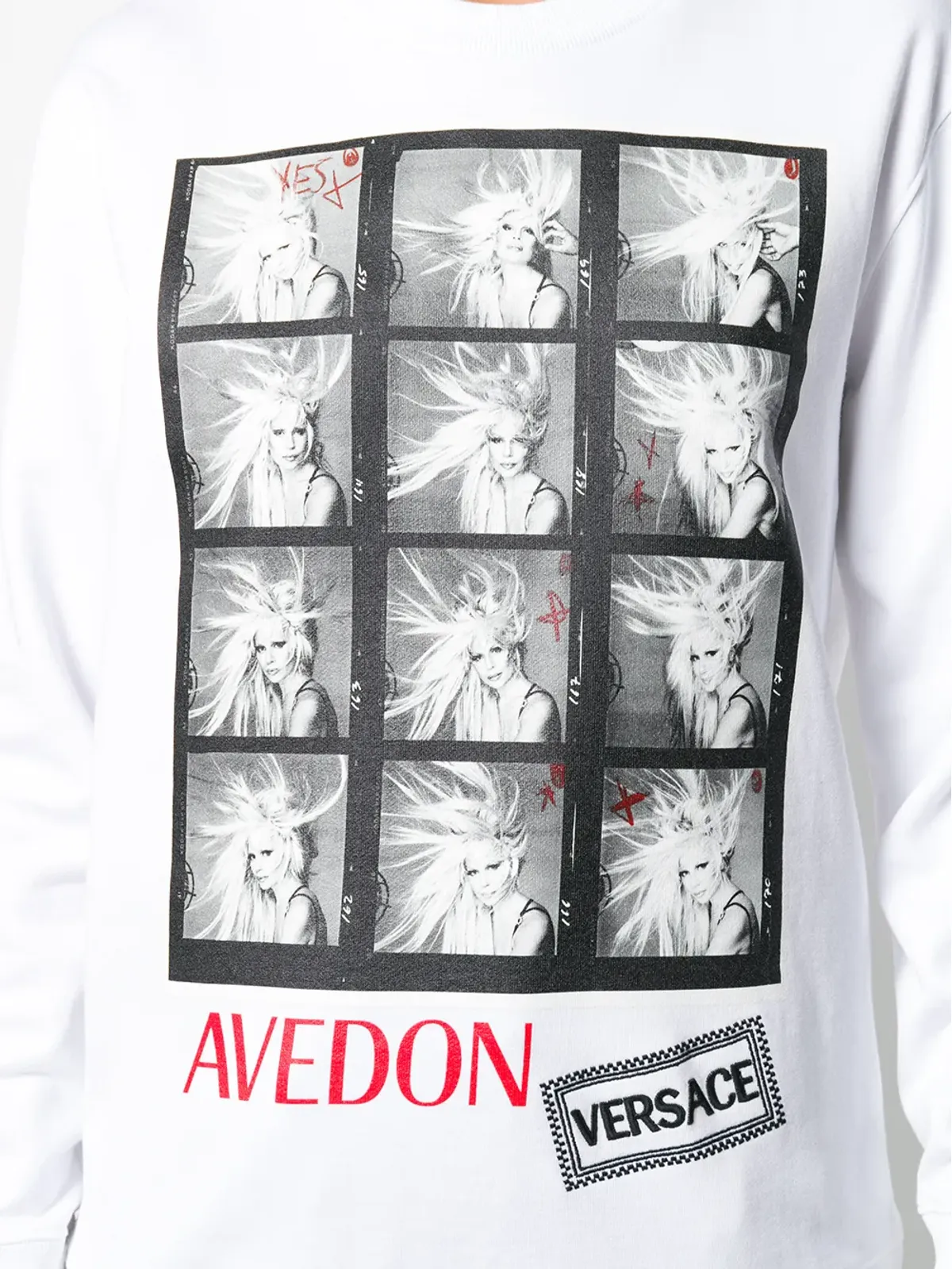 Versace Avedon photo print T-shirt - White - 画像5