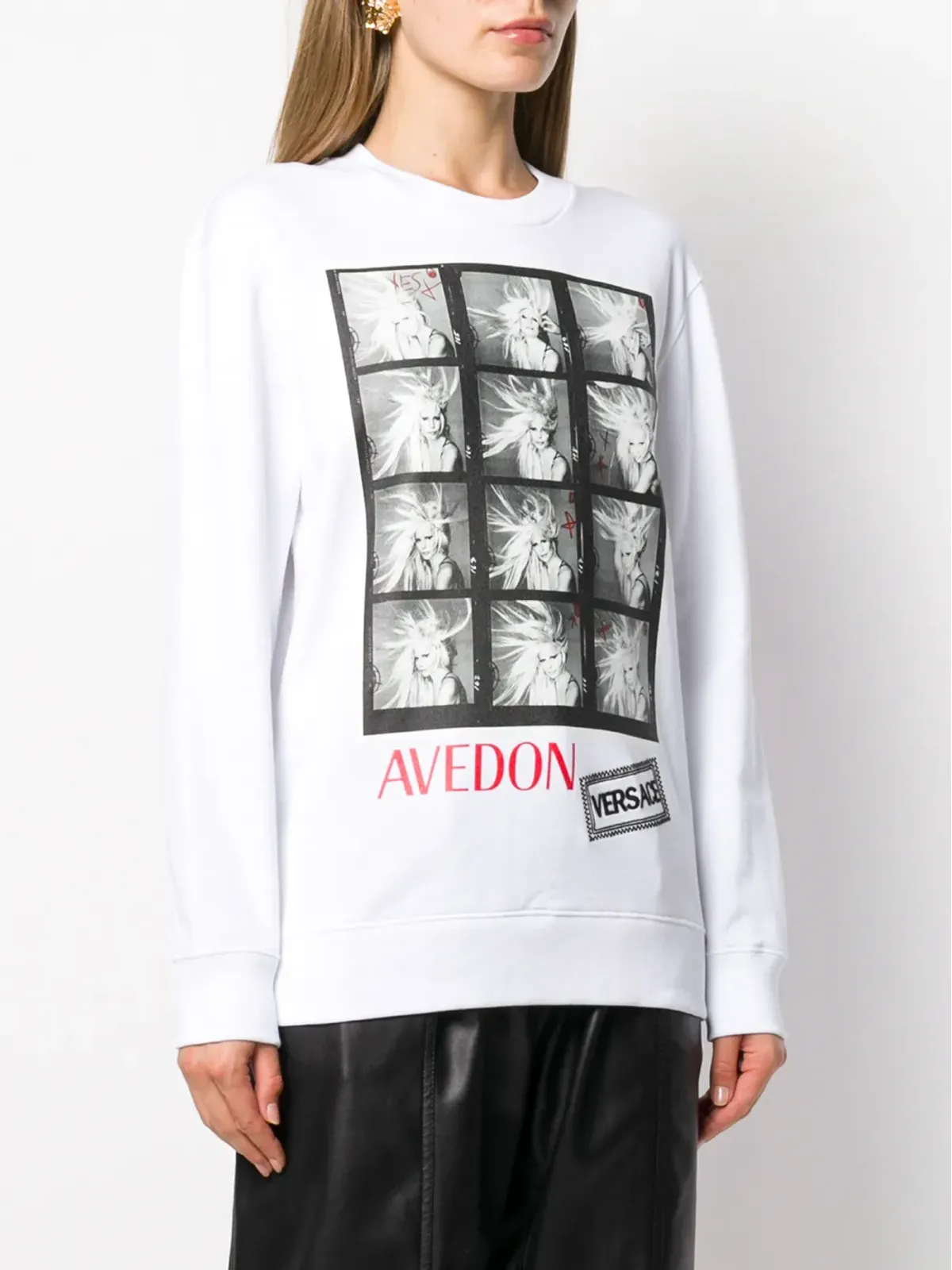 Versace Avedon photo print T-shirt - White - 画像3