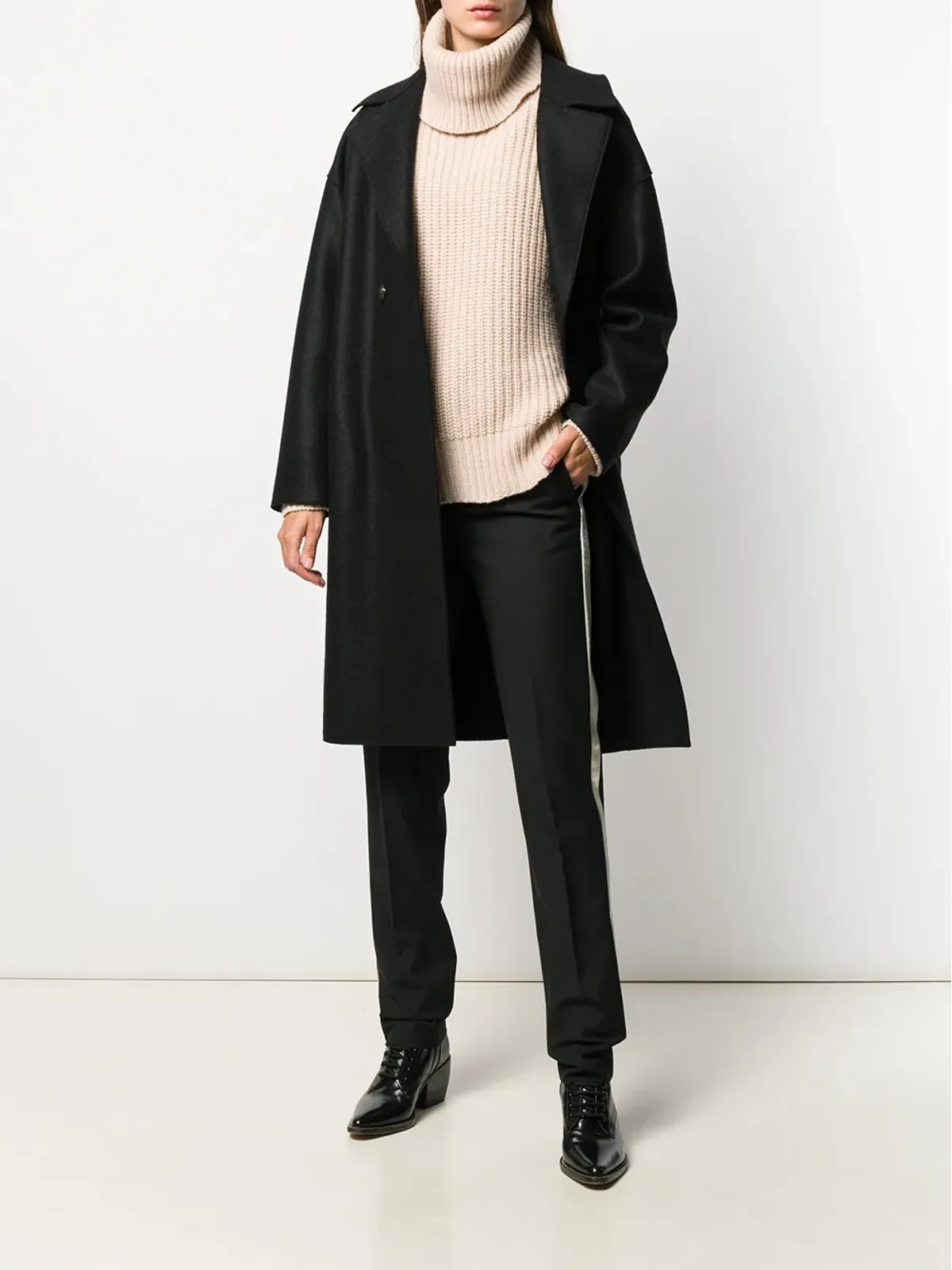 Philosophy Di Lorenzo Serafini サイドストライプ付き テーラードパンツ - 画像2