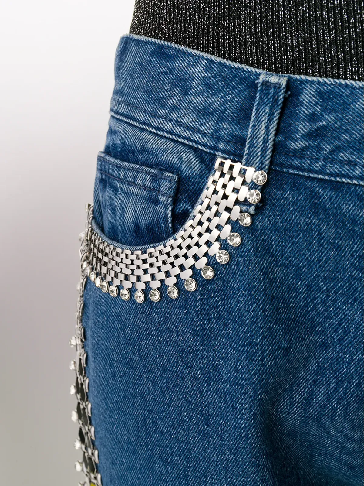Christopher Kane エンブリッシュド サイドストライプ ジーンズ - 画像5