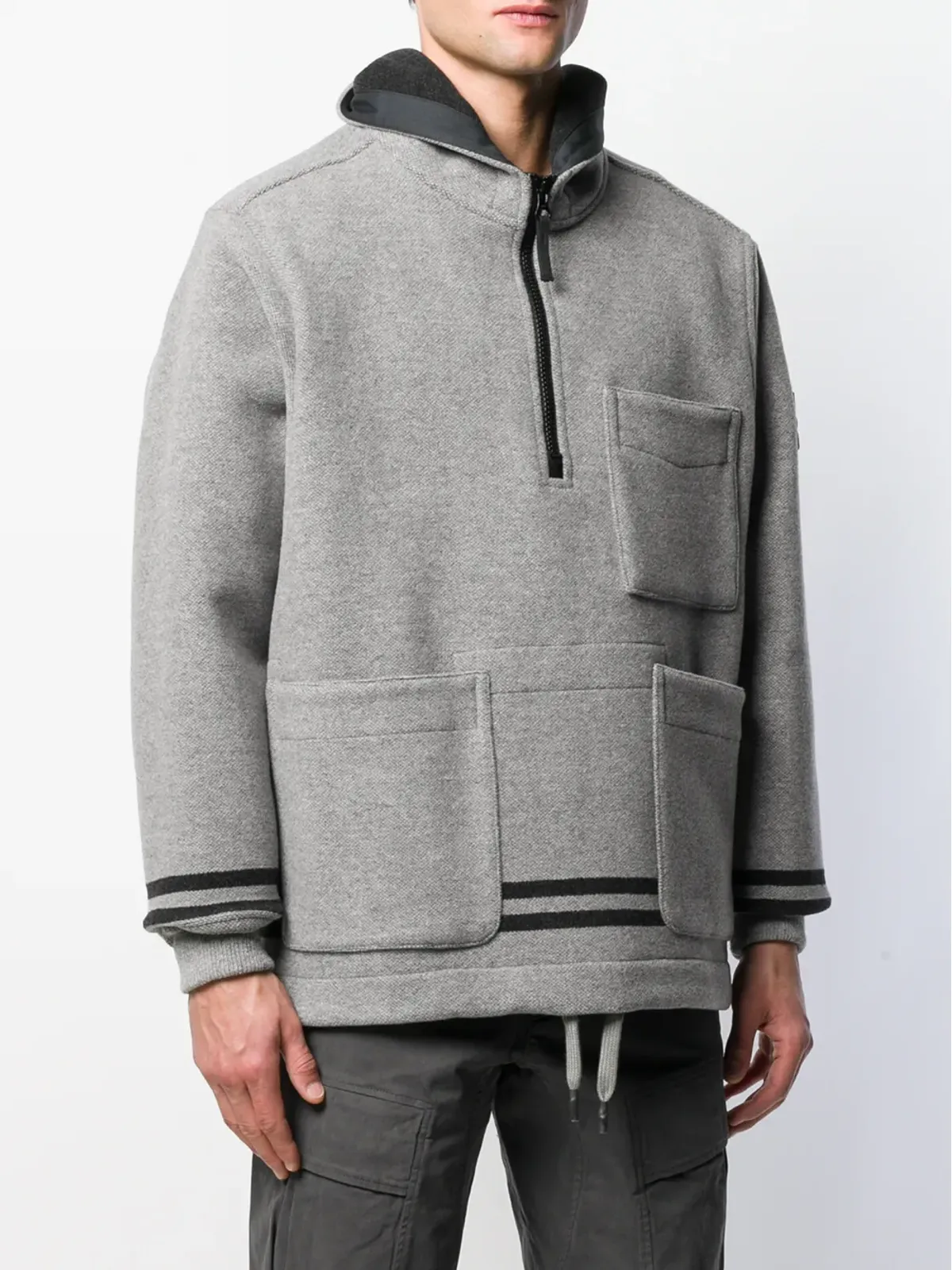 Stone Island パッチポケットフーディ - 画像3