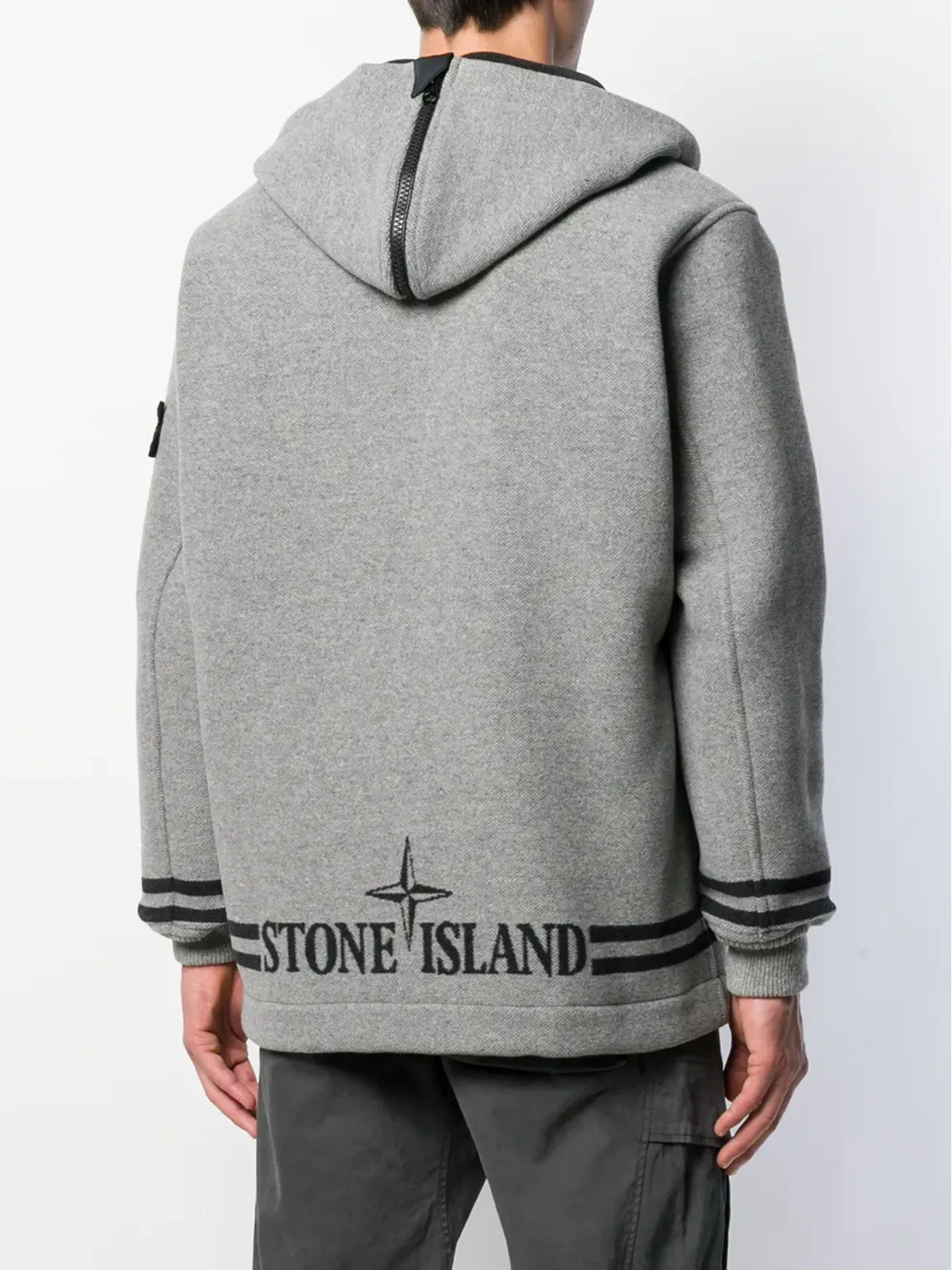 Stone Island パッチポケットフーディ - 画像4