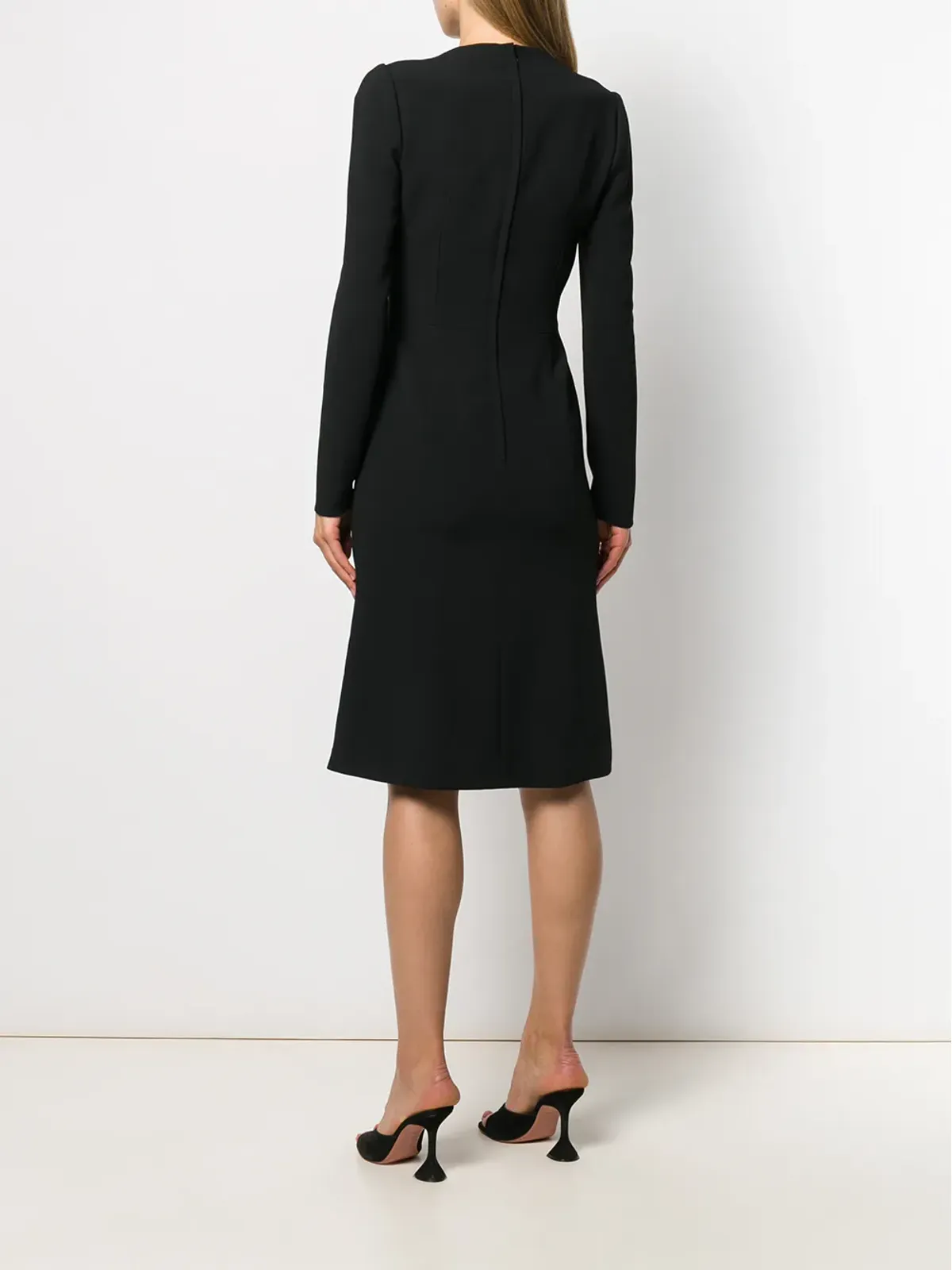 Dolce & Gabbana カディ ミディドレス - ブラック - 画像4