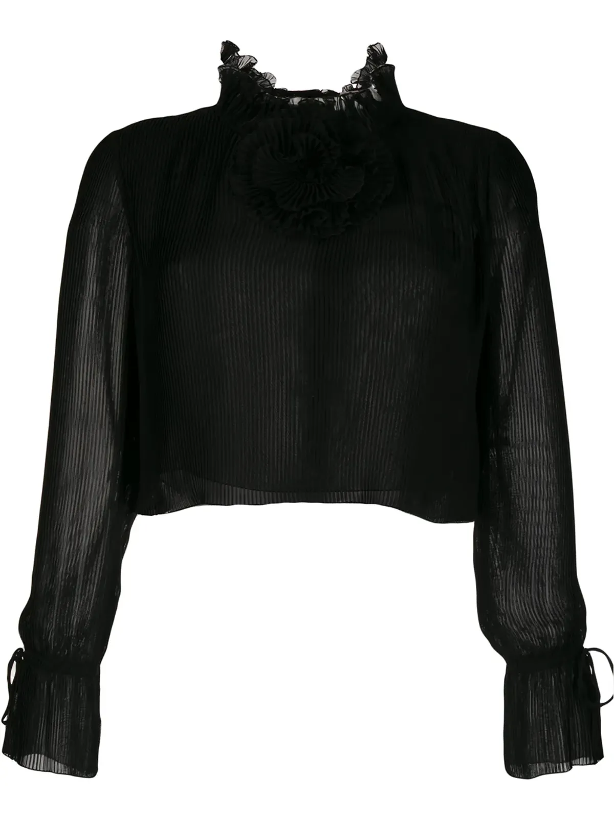 Marco De Vincenzo Georgette blouse - 画像1