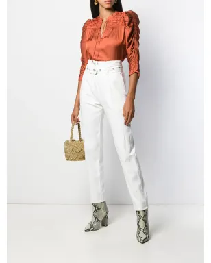 Ulla Johnson ギャザー入りパフスリーブ ブラウス - サムネイル2