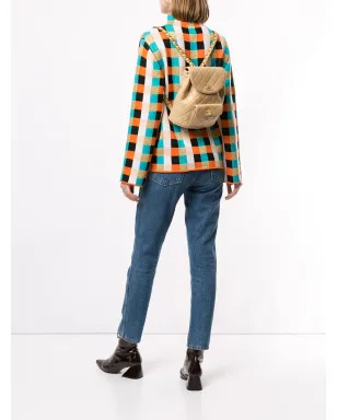 CHANEL Pre-Owned ダイヤモンドキルトチェーンバックパック - サムネイル2