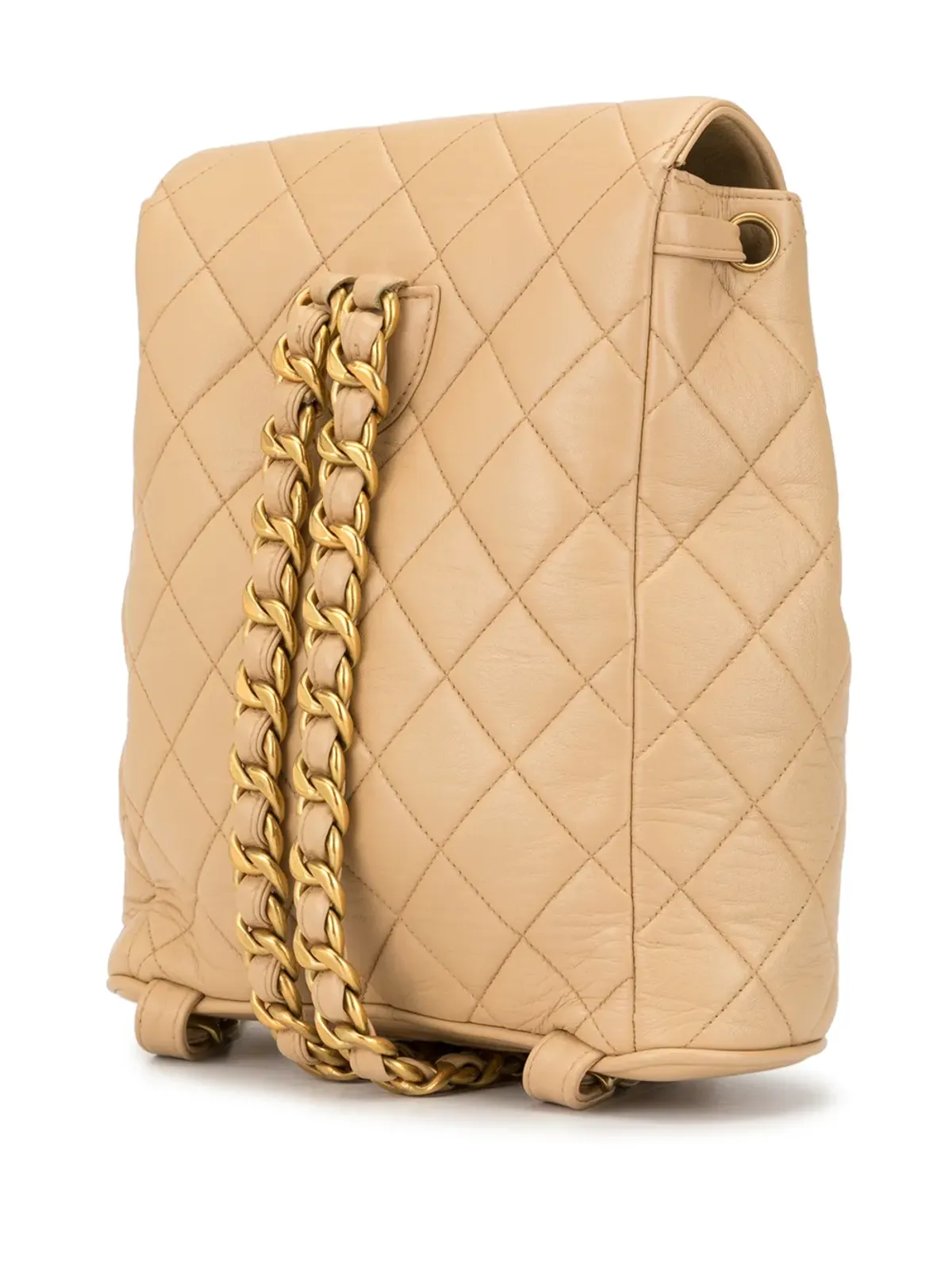 CHANEL Pre-Owned ダイヤモンドキルトチェーンバックパック - 画像3