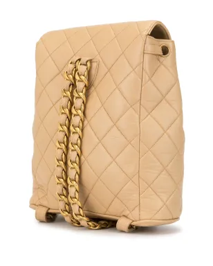 CHANEL Pre-Owned ダイヤモンドキルトチェーンバックパック - サムネイル3