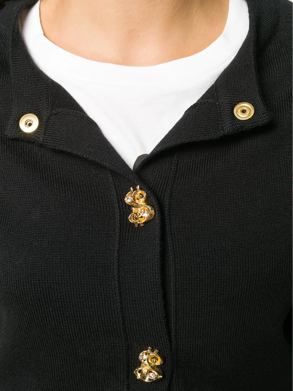 Moschino クラシックニットカーディガン - 画像5