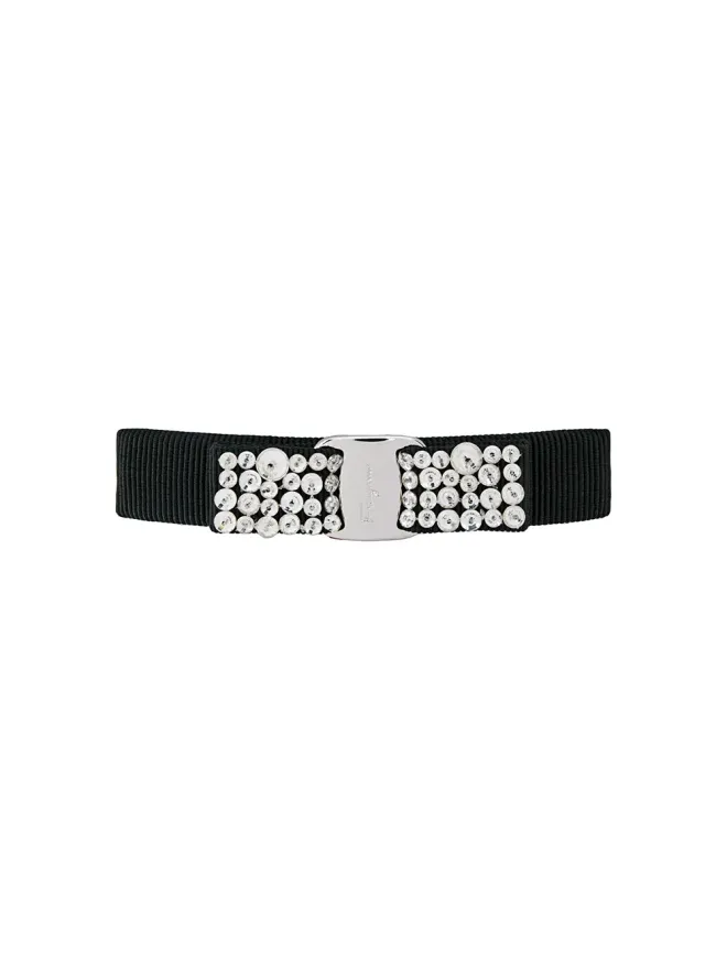 FERRAGAMO Ferragamo Fermgros ヘアクリップ ブラックの商品画像