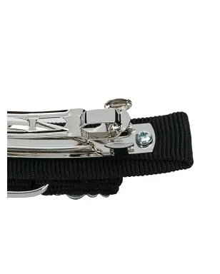 Ferragamo Fermgros ヘアクリップ ブラック - サムネイル2