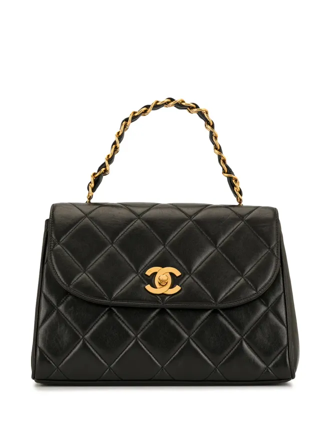 CHANEL Pre-Owned CHANEL Pre-Owned ダイヤモンドキルト トラペーズ トートの商品画像