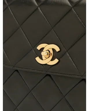 CHANEL Pre-Owned ダイヤモンドキルト トラペーズ トート - サムネイル4