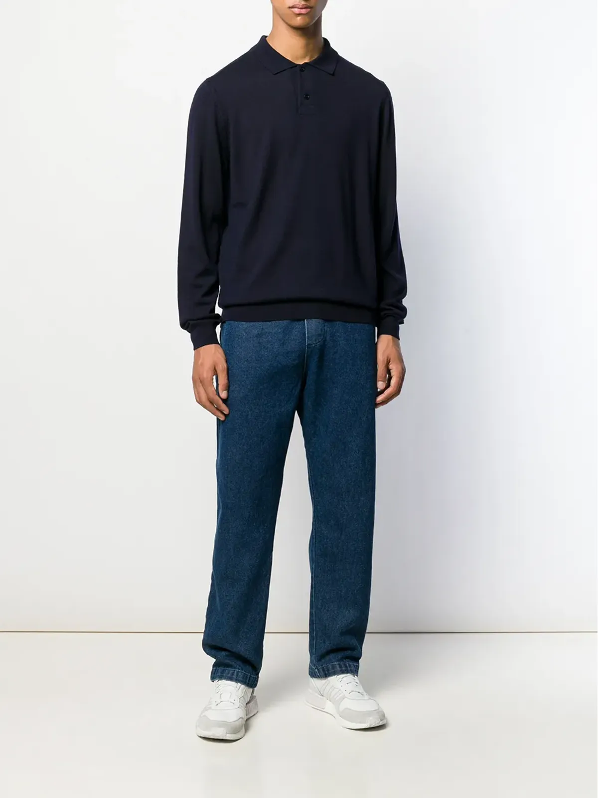 A.P.C. ポロネック ニットセーター - 画像2