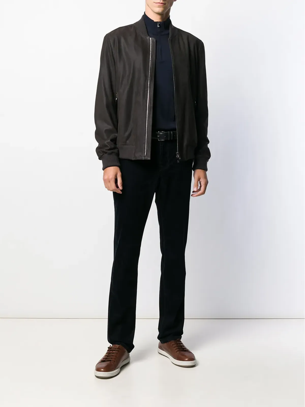 Corneliani ストレートジーンズ（ブルー） - 画像2