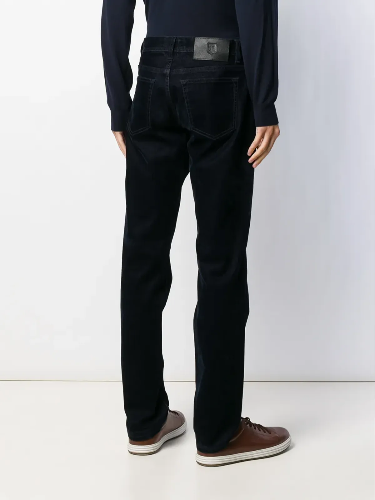 Corneliani ストレートジーンズ（ブルー） - 画像4