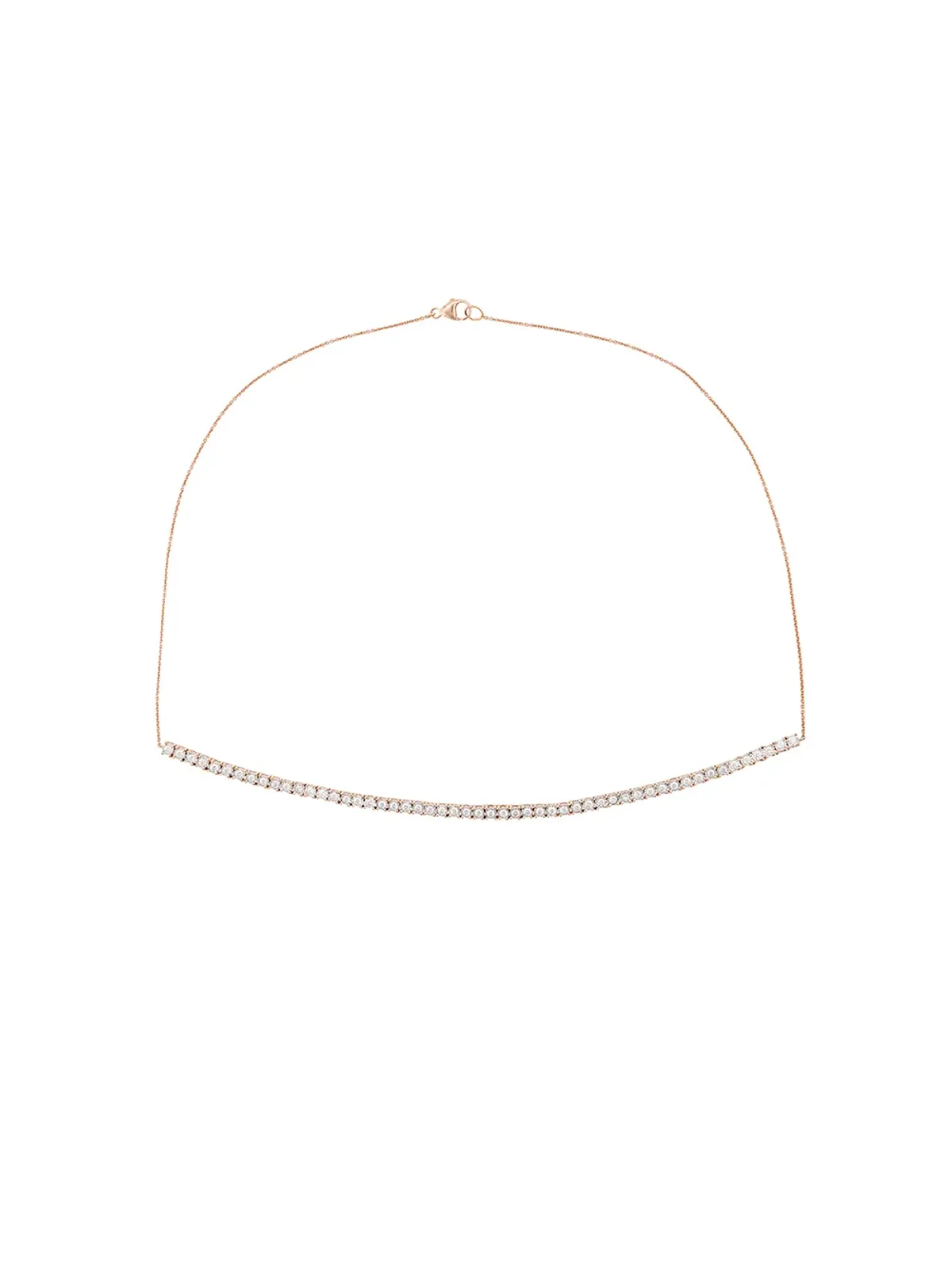 Dana Rebecca Designs 14K ローズゴールド Ave Bea Miracle ダイヤモンド ネックレス - 画像1
