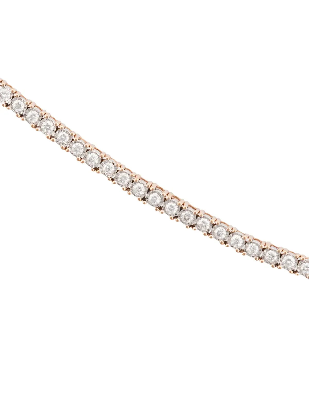 Dana Rebecca Designs 14K ローズゴールド Ave Bea Miracle ダイヤモンド ネックレス - 画像3