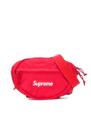 Supreme ロゴプリント ウエストバッグ - レッド - サムネイル1