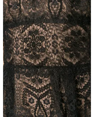 Alberta Ferretti ショートレースドレス - サムネイル5