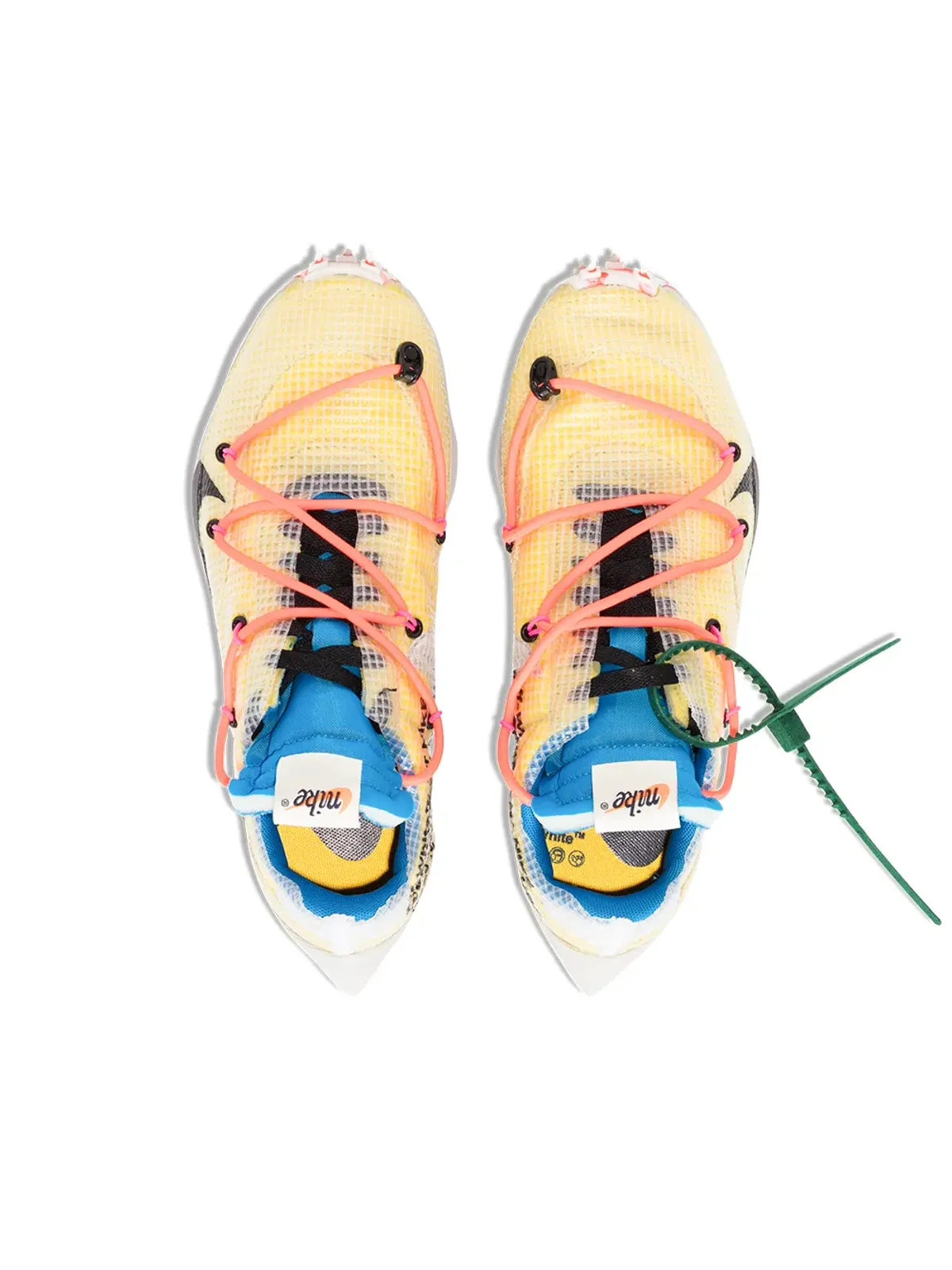 Nike X Off-White Zoom Vapor Street Tour Yellow スニーカー - 画像5