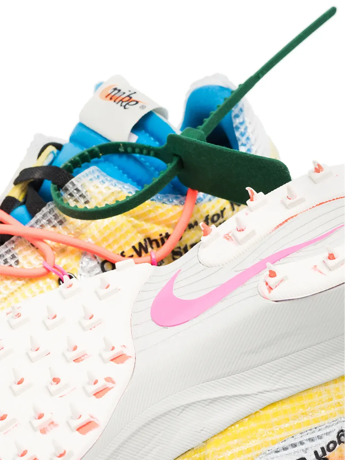 Nike X Off-White Zoom Vapor Street Tour Yellow スニーカー - 画像4