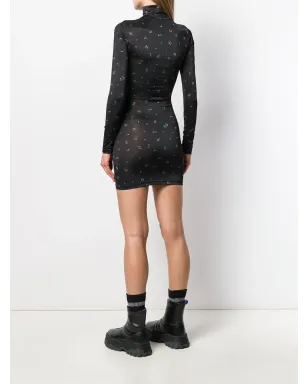 VETEMENTS ロールネック ボディコンドレス - サムネイル4