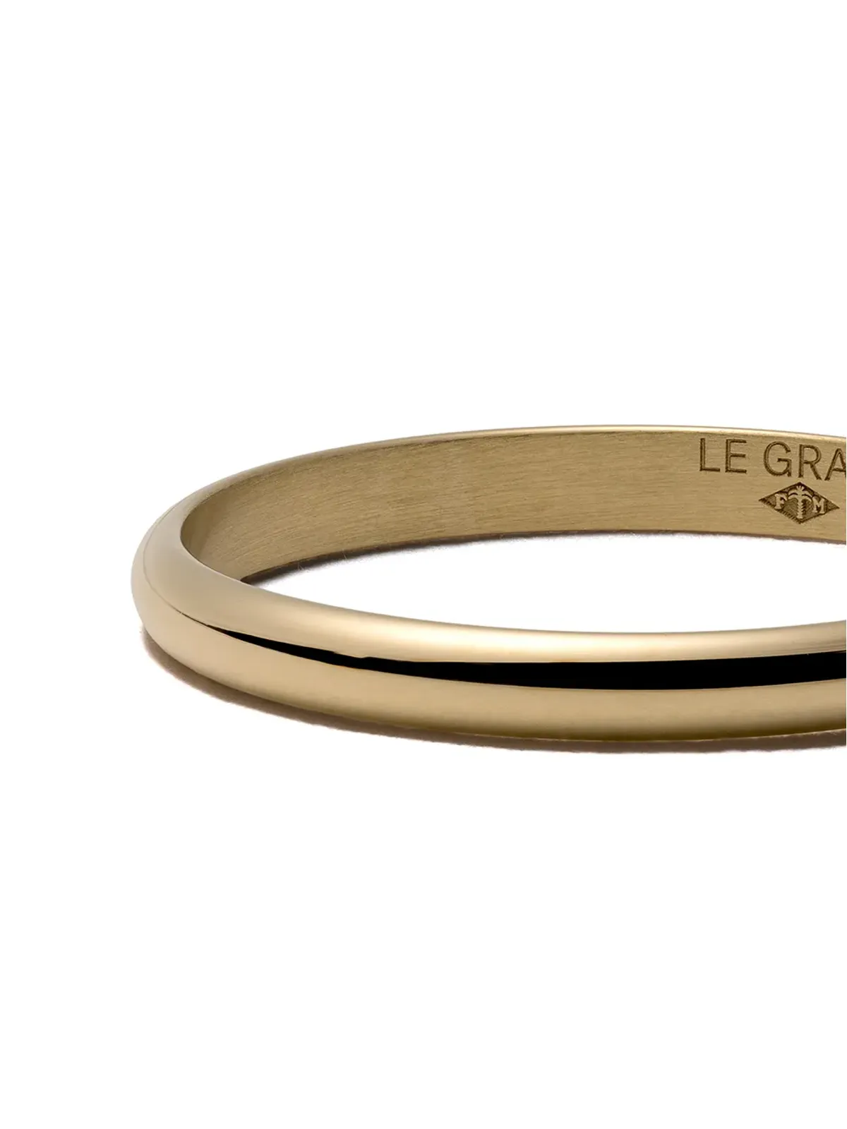 Le Gramme 18kt イエローゴールド Le 2 Grammes ハーフバングルリング - 画像5