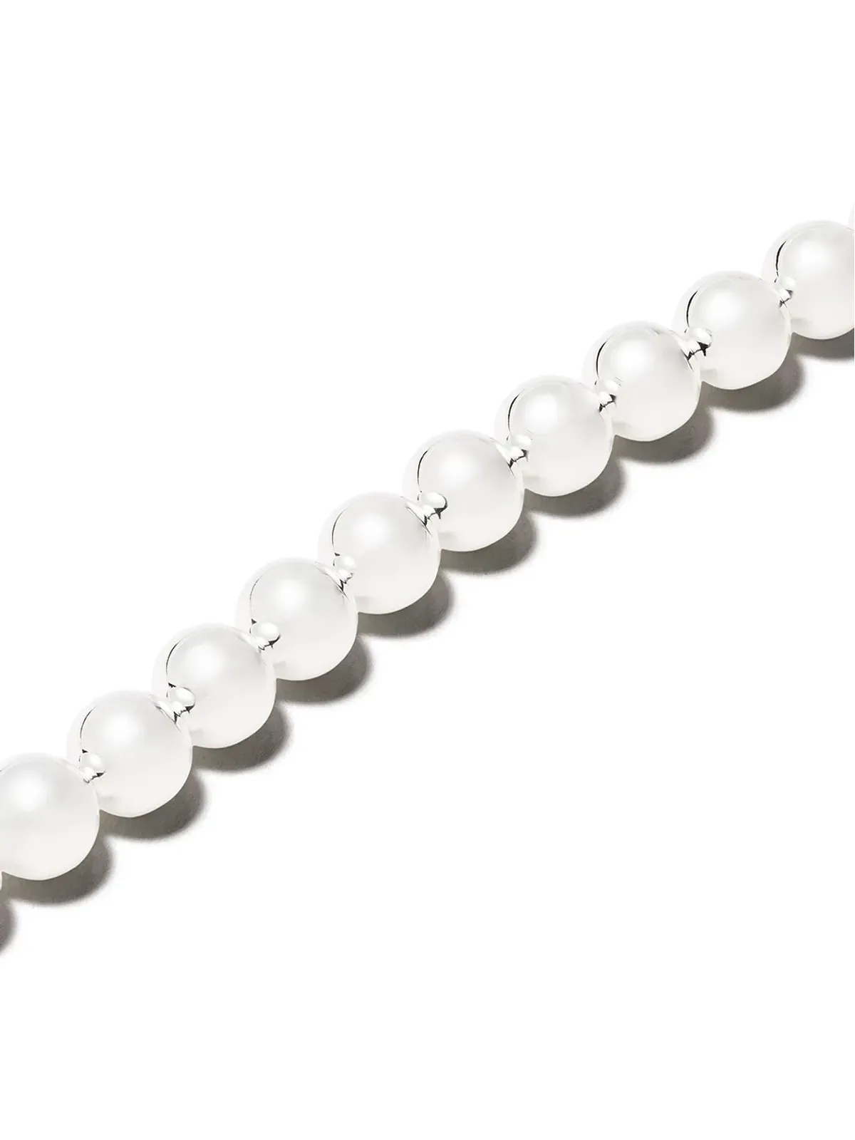 Le Gramme Le 47 beads bracelet - Silver - 画像4