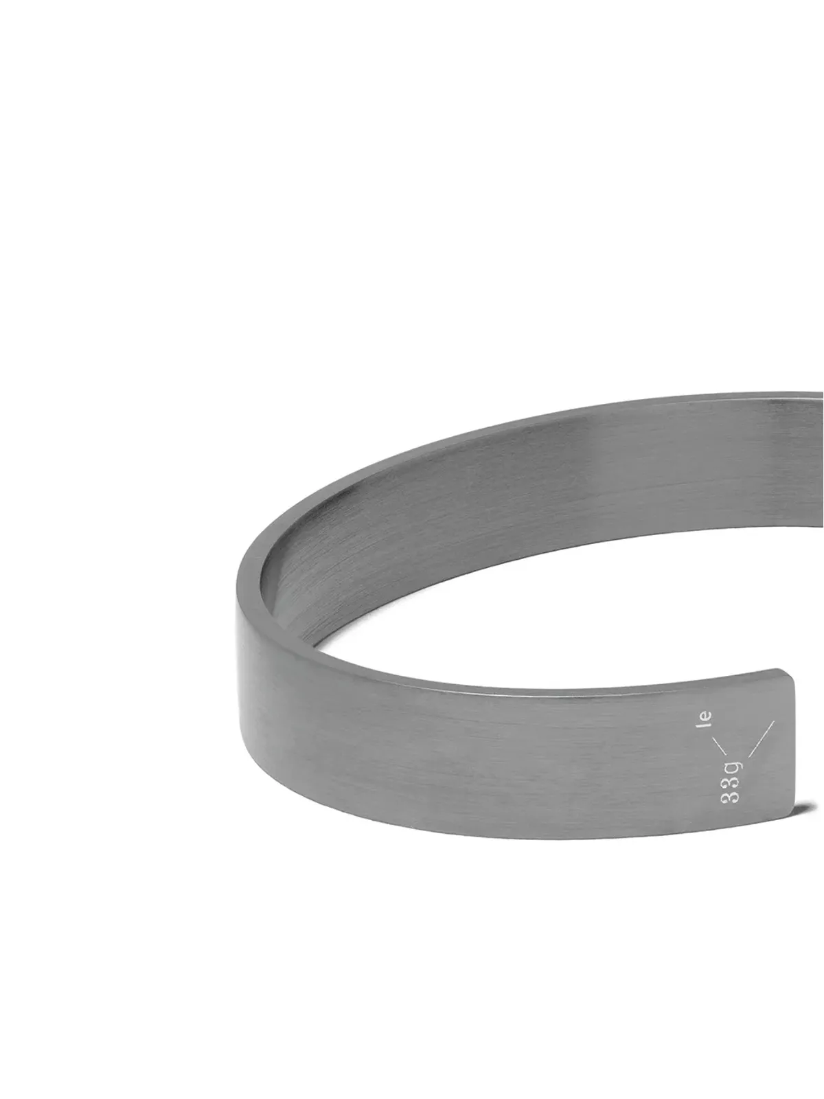 Le Gramme Le 33 Grammes リボン ブレスレット - 画像4