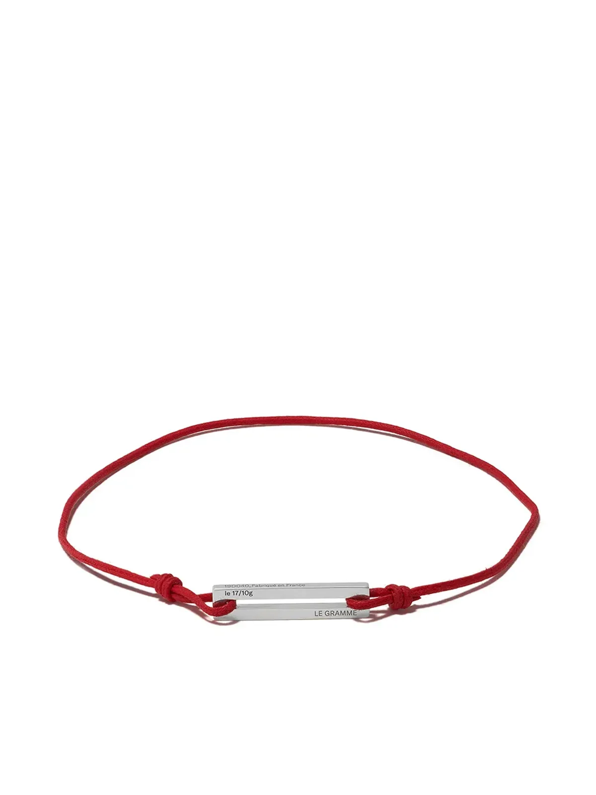 Le Gramme 17/10g コードブレスレット - 画像1