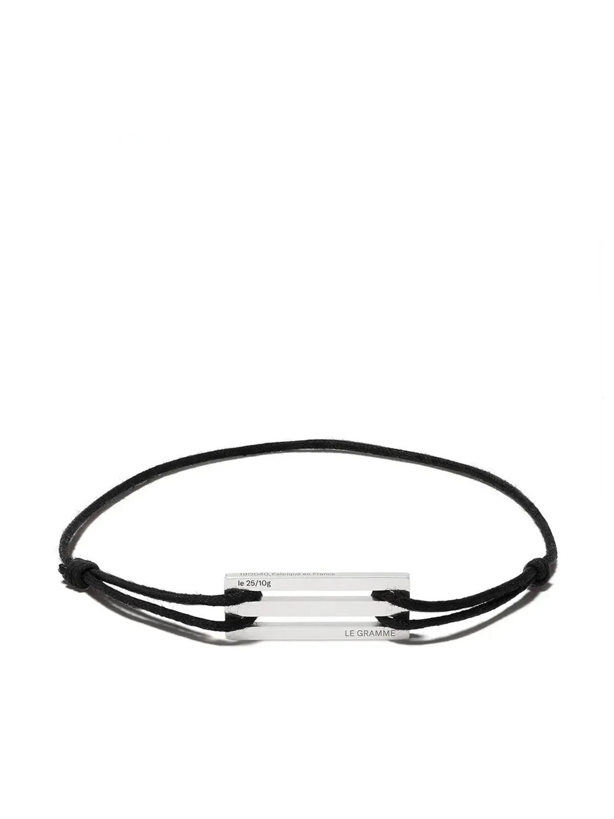 Le Gramme 25/10g コードブレスレット - 画像1