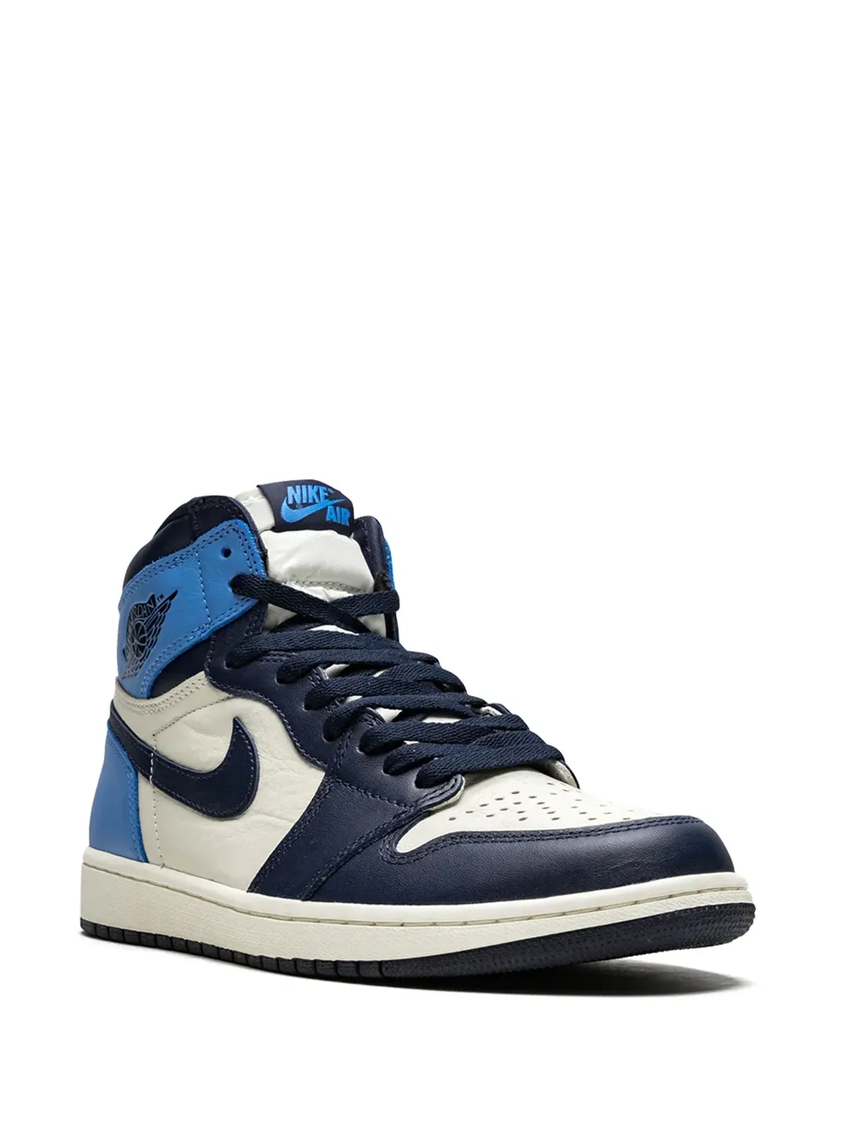 Jordan エア ジョーダン 1 レトロ ハイ OG スニーカー Obsidian/University Blue - 画像2