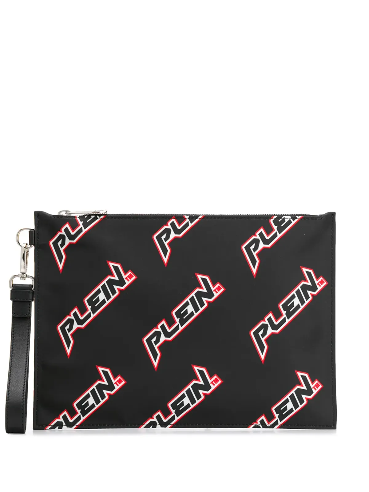 Philipp Plein ロゴプリント クラッチバッグ - 画像1