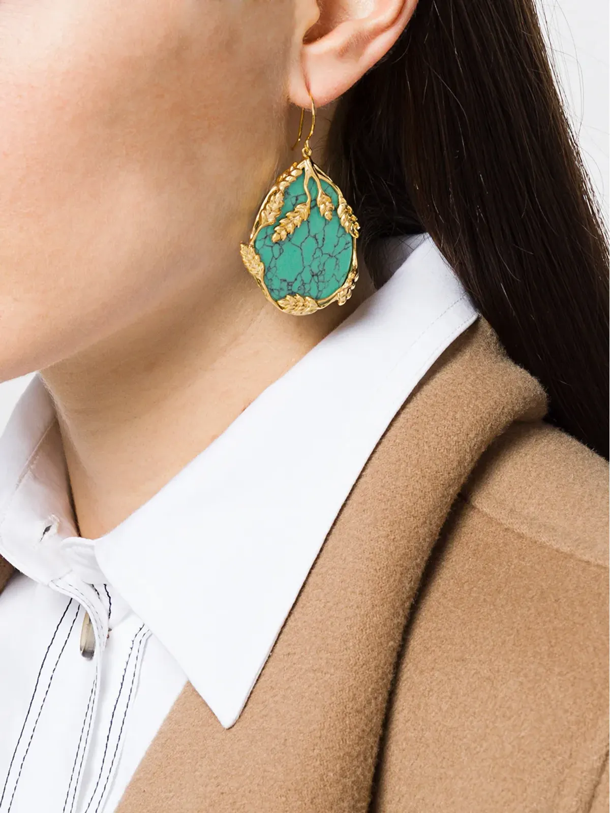 Aurelie Bidermann フランソワーズ イヤリング - 画像2