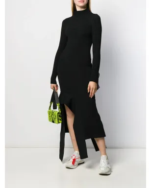 Off-White アシンメトリックニットドレス - サムネイル2