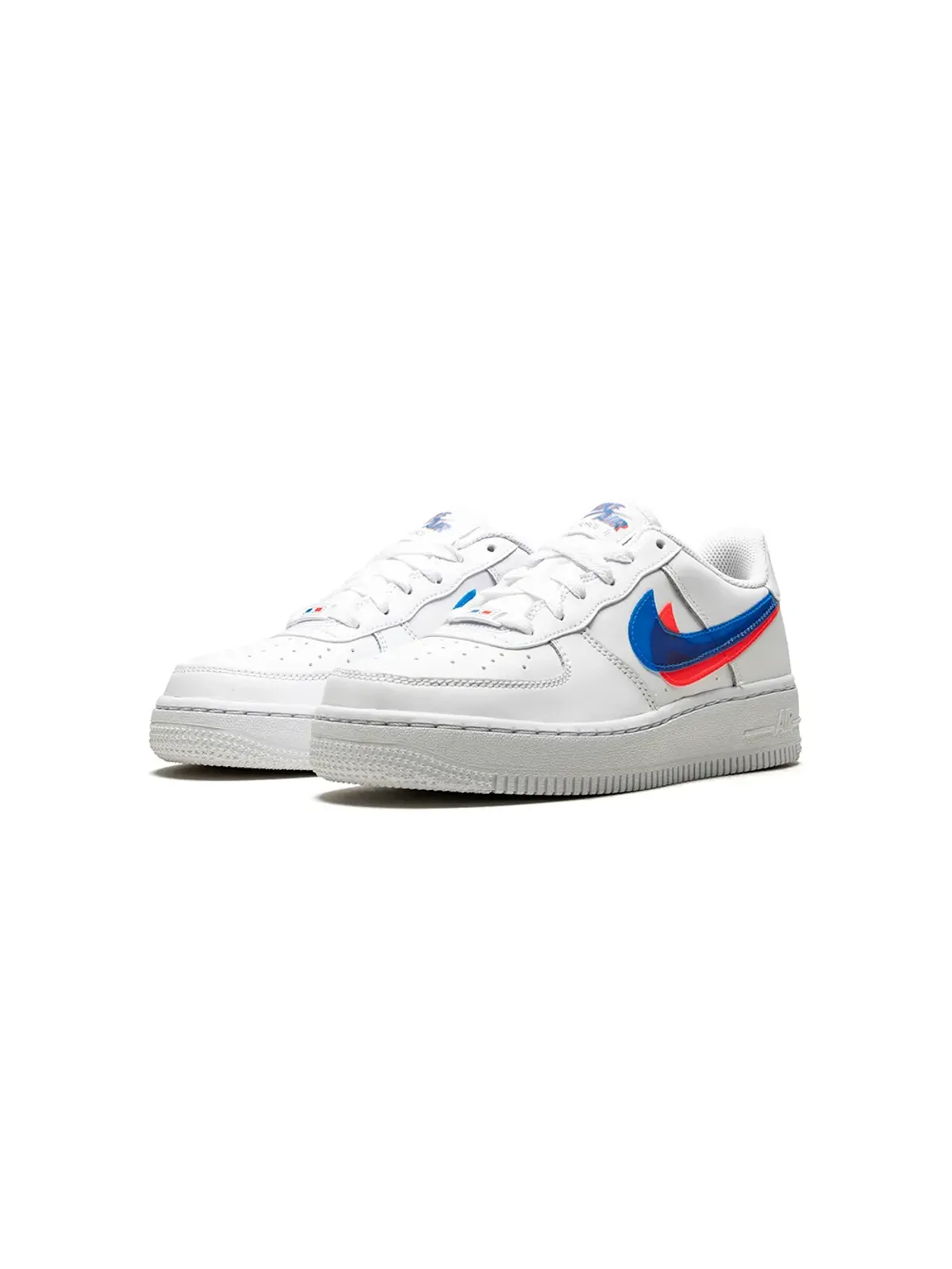 Nike Kids ダンク ロー Team Gold スニーカー ホワイト - 画像2