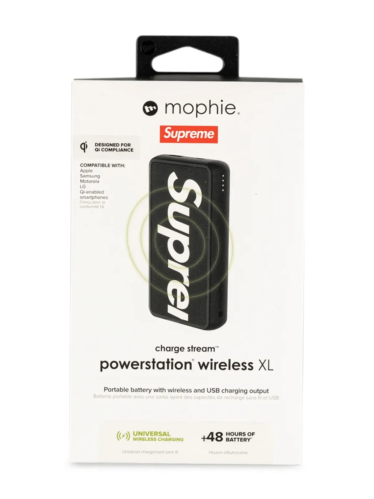 Supreme x Mophie Powerstation Wireless XL チャージャー - 画像3