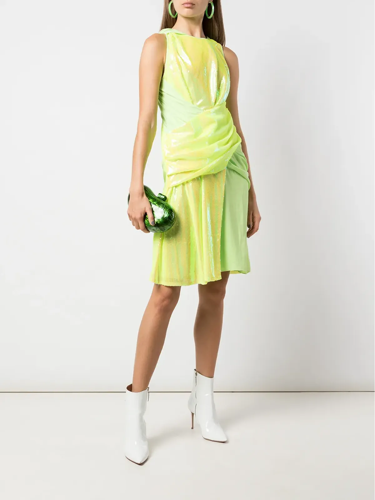 Sies Marjan Quincy ドレス - Yellow - 画像2