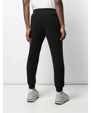 Delantic ロゴ入り ベルベット裏地付き ブラック Burrr Sweatpants トラックパンツ - サムネイル4