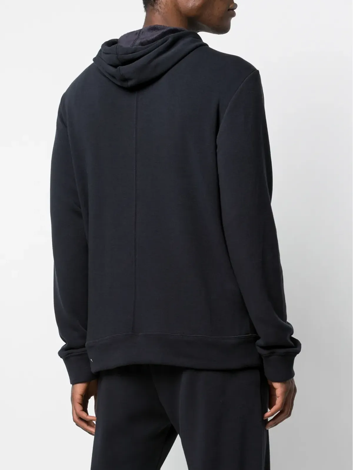 Delantic East Atlanta velour-lined zip hoodie ブルー - 画像4
